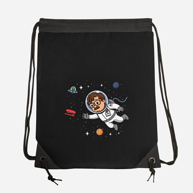 Outer Office Space-None-Drawstring-Bag-Boggs Nicolas