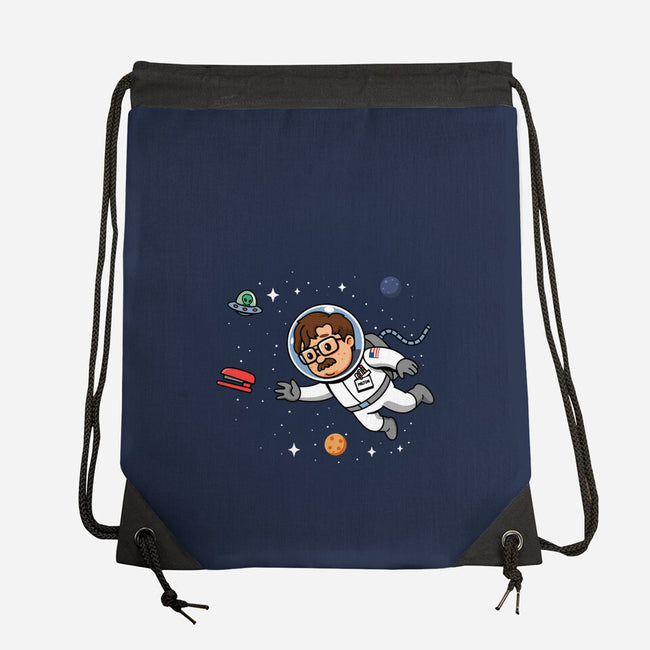 Outer Office Space-None-Drawstring-Bag-Boggs Nicolas