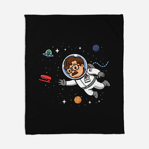 Outer Office Space-None-Fleece-Blanket-Boggs Nicolas