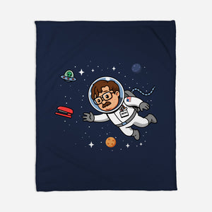 Outer Office Space-None-Fleece-Blanket-Boggs Nicolas