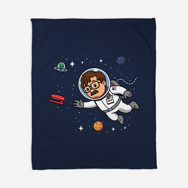 Outer Office Space-None-Fleece-Blanket-Boggs Nicolas