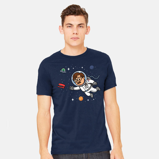 Outer Office Space-Mens-Heavyweight-Tee-Boggs Nicolas