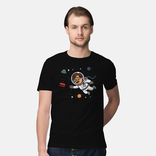 Outer Office Space-Mens-Premium-Tee-Boggs Nicolas