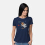 Outer Office Space-Womens-Basic-Tee-Boggs Nicolas
