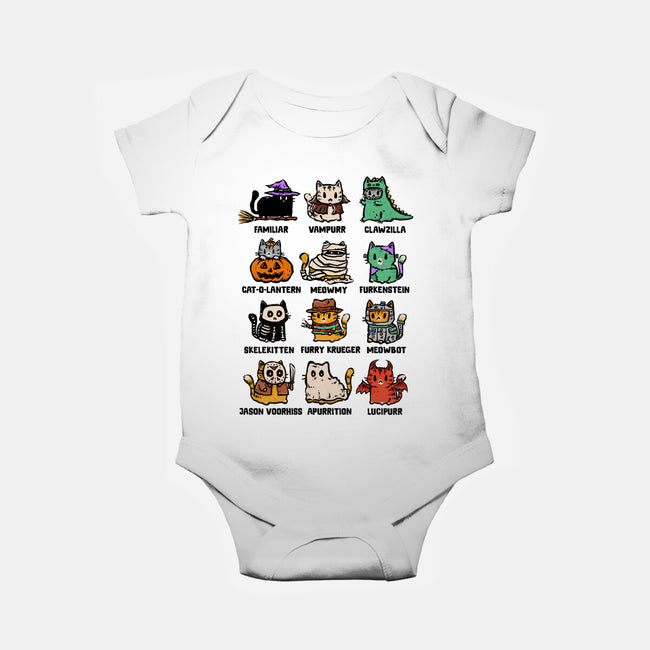 Trick Or Kitten-Baby-Basic-Onesie-kg07
