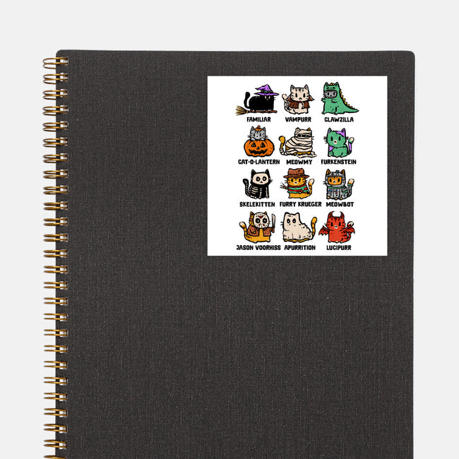 Trick Or Kitten-None-Glossy-Sticker-kg07