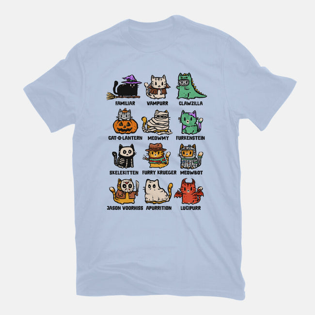 Trick Or Kitten-Mens-Basic-Tee-kg07
