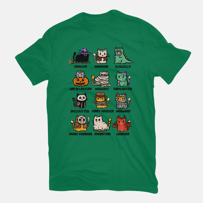 Trick Or Kitten-Mens-Basic-Tee-kg07