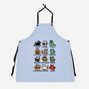 Trick Or Kitten-Unisex-Kitchen-Apron-kg07
