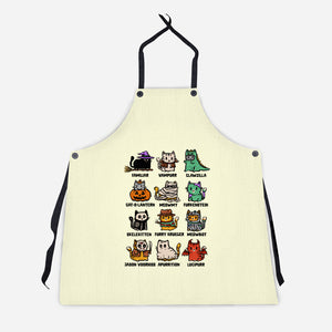Trick Or Kitten-Unisex-Kitchen-Apron-kg07