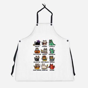 Trick Or Kitten-Unisex-Kitchen-Apron-kg07