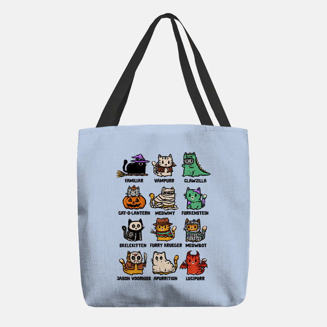 Trick Or Kitten-None-Basic Tote-Bag-kg07