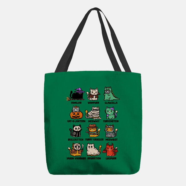 Trick Or Kitten-None-Basic Tote-Bag-kg07