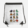 Trick Or Kitten-None-Drawstring-Bag-kg07