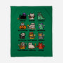 Trick Or Kitten-None-Fleece-Blanket-kg07