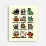 Trick Or Kitten-None-Stretched-Canvas-kg07
