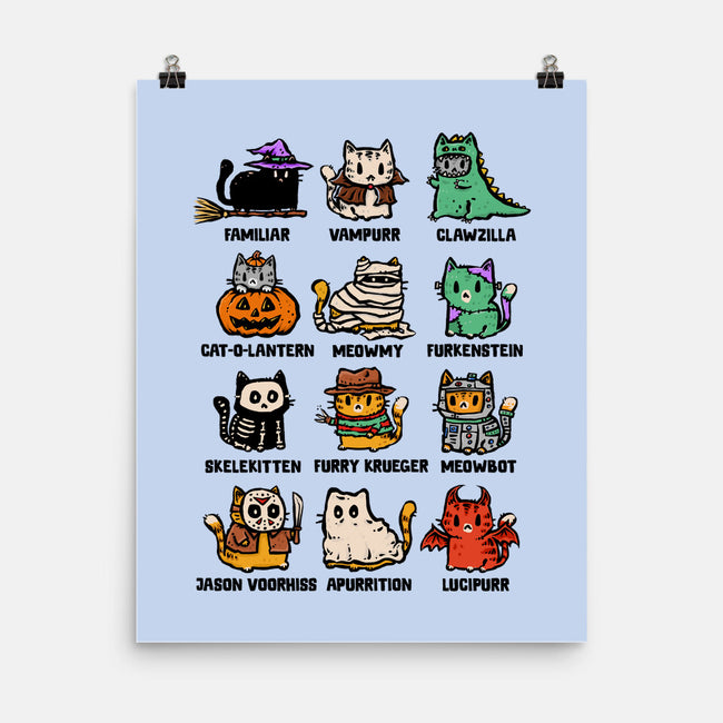 Trick Or Kitten-None-Matte-Poster-kg07