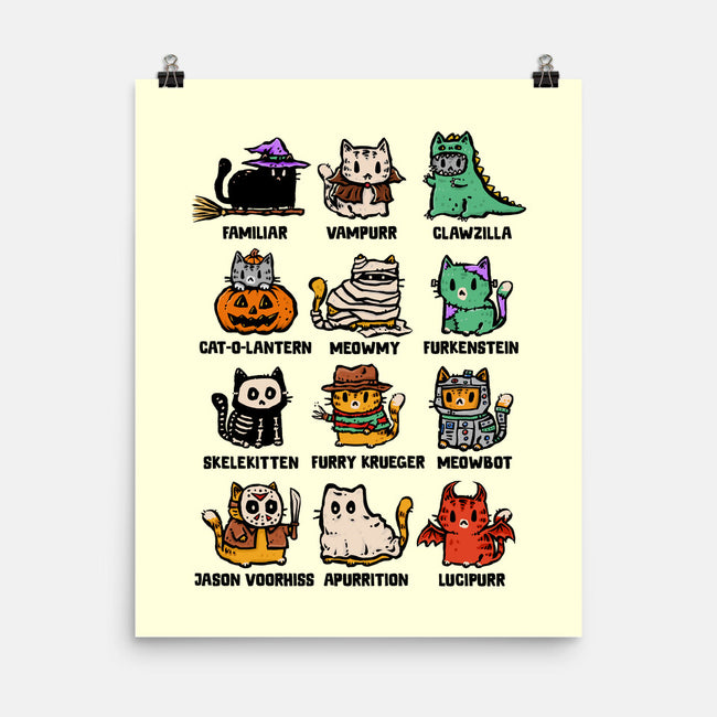 Trick Or Kitten-None-Matte-Poster-kg07