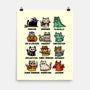 Trick Or Kitten-None-Matte-Poster-kg07