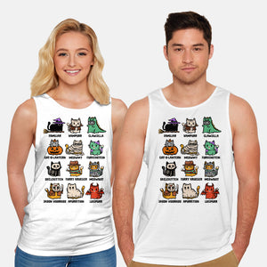 Trick Or Kitten-Unisex-Basic-Tank-kg07