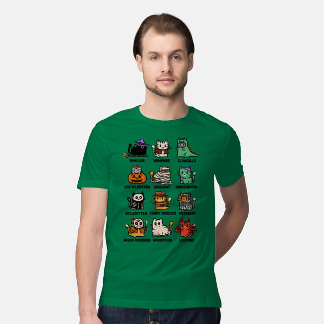 Trick Or Kitten-Mens-Premium-Tee-kg07