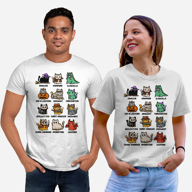 Trick Or Kitten-Unisex-Basic-Tee-kg07