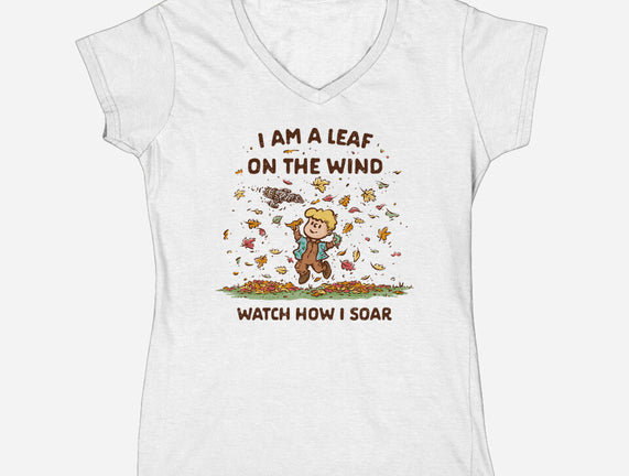 Autumn Leaves On The Wind
