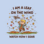 Autumn Leaves On The Wind-None-Adjustable Tote-Bag-kg07