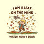 Autumn Leaves On The Wind-None-Adjustable Tote-Bag-kg07