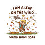 Autumn Leaves On The Wind-Mens-Basic-Tee-kg07