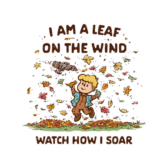 Autumn Leaves On The Wind-Mens-Heavyweight-Tee-kg07