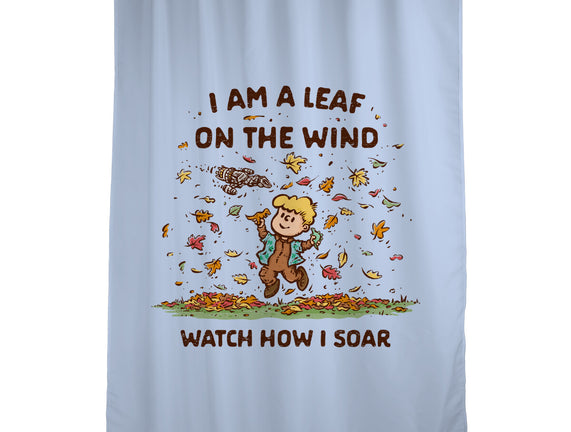 Autumn Leaves On The Wind