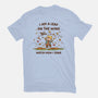 Autumn Leaves On The Wind-Unisex-Basic-Tee-kg07
