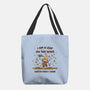 Autumn Leaves On The Wind-None-Basic Tote-Bag-kg07