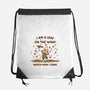 Autumn Leaves On The Wind-None-Drawstring-Bag-kg07