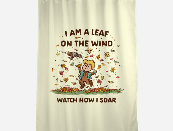 Autumn Leaves On The Wind