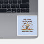 Autumn Leaves On The Wind-None-Glossy-Sticker-kg07
