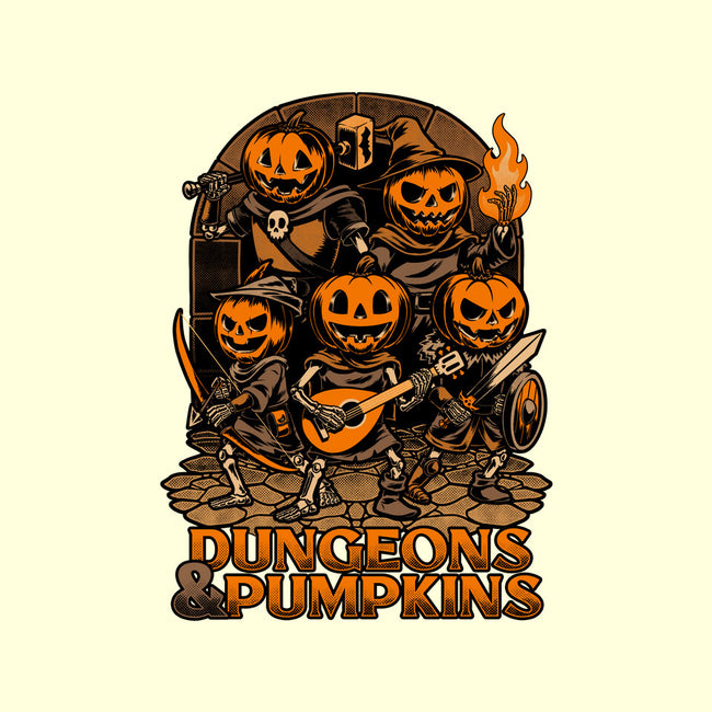 Dungeon Pumpkin RPG-Mens-Basic-Tee-Studio Mootant