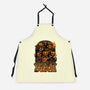 Dungeon Pumpkin RPG-Unisex-Kitchen-Apron-Studio Mootant