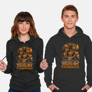 Dungeon Pumpkin RPG-Unisex-Pullover-Sweatshirt-Studio Mootant