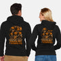 Dungeon Pumpkin RPG-Unisex-Zip-Up-Sweatshirt-Studio Mootant