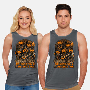 Dungeon Pumpkin RPG-Unisex-Basic-Tank-Studio Mootant