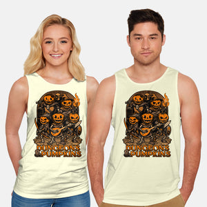 Dungeon Pumpkin RPG-Unisex-Basic-Tank-Studio Mootant