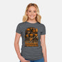 Dungeon Pumpkin RPG-Womens-Fitted-Tee-Studio Mootant