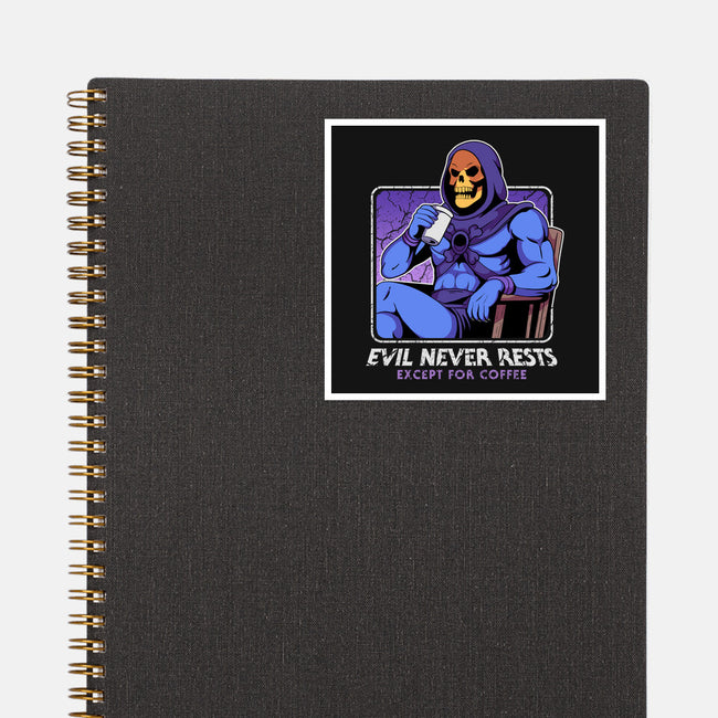 Eternia's Coffee Break-None-Glossy-Sticker-hirolabs