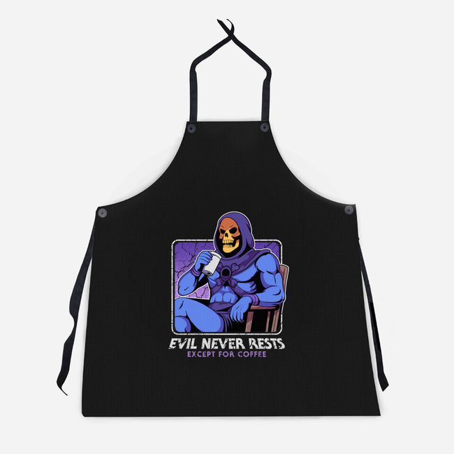 Eternia's Coffee Break-Unisex-Kitchen-Apron-hirolabs