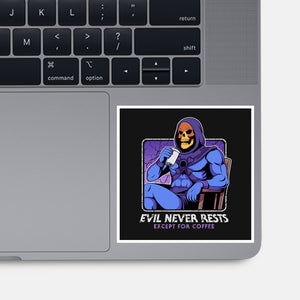 Eternia's Coffee Break-None-Glossy-Sticker-hirolabs