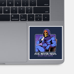 Eternia's Coffee Break-None-Glossy-Sticker-hirolabs