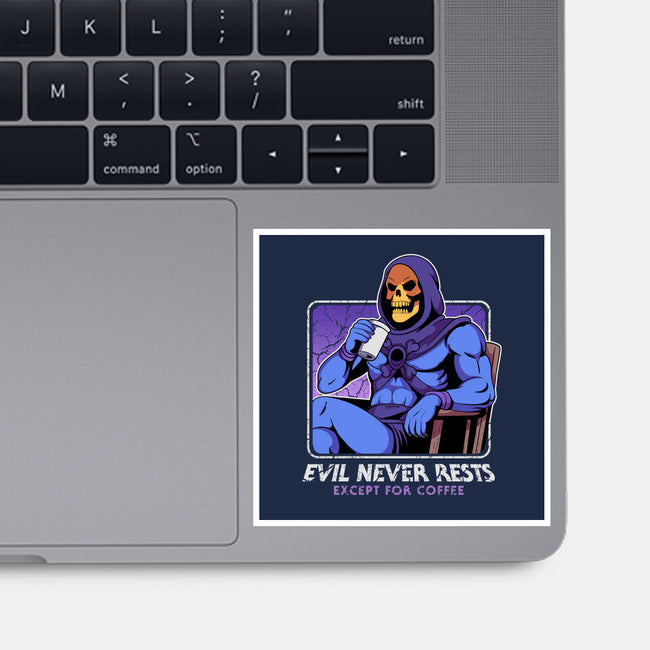 Eternia's Coffee Break-None-Glossy-Sticker-hirolabs