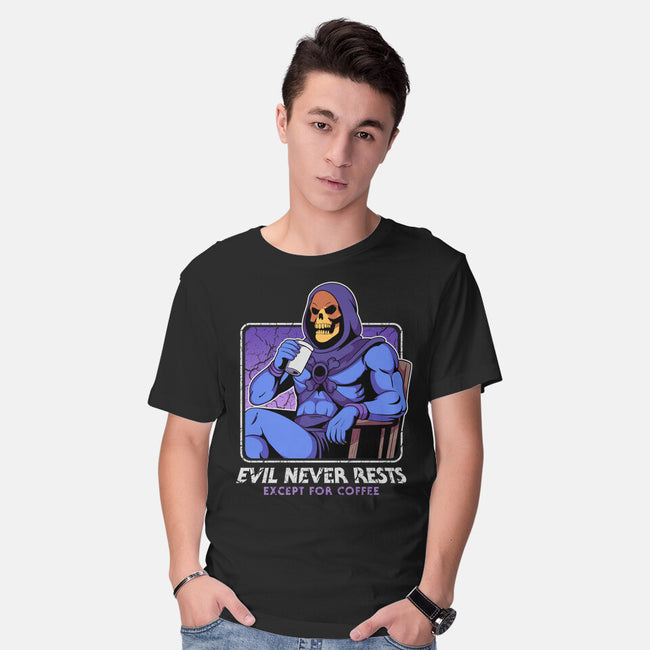Eternia's Coffee Break-Mens-Basic-Tee-hirolabs